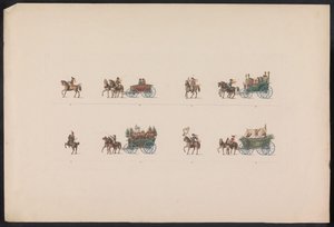 Optocht bij het huwelijk van Prinses Sophie, 1842 (plaat 3) Recuerdos de una boda campesina de Turingia, realizada para celebrar la feliz llegada del Gran Duque heredero Carl Alexander de Sajonia Weimar-Eisenach con la Duquesa hereditaria Sophi de Carl Hess