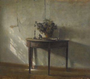 Un interior iluminado por el sol de Carl Holsoe