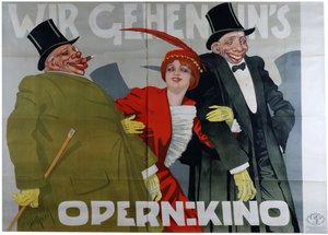 Vamos al cine de ópera, c. 1905 de Carl Josef Pollak