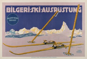 Equipo de esquí Bilgeri, c. 1910 de Carl Kunst