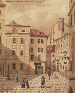 La Casa de la Fundación Knaffelsche en Jacobergasse No. 807 en Viena de Carl L. Wiesböck