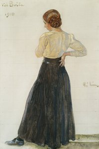 Brita, 1910 de Carl Larsson