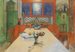 El Día ha Terminado, ¡Buenas Noches! 1908 de Carl Larsson