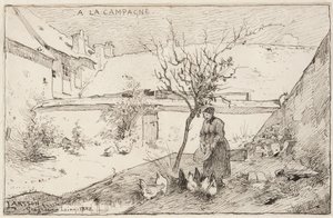 Granja francesa de Carl Larsson
