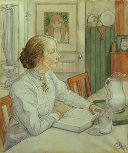 Mi hija mayor, 1904 de Carl Larsson
