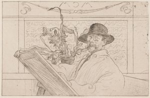 Autorretrato de Carl Larsson