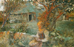 Los Últimos Rayos; Les Dernières Rayons, 1887-90 de Carl Larsson