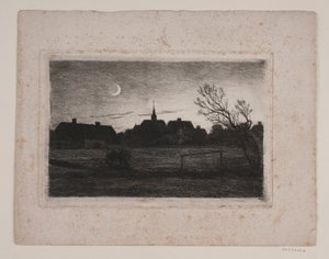 Iglesia de Hornbæk, Tarde de Verano de Carl Locher