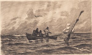 En la costa sureste de Skagen de Carl Locher