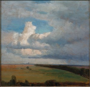 Paisaje cerca de Múnich de Carl Ludwig Seeger