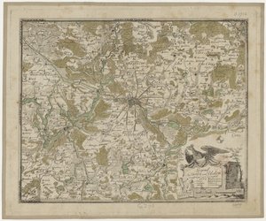 Región cercana a Berlín y Potsdam (col.) - Oesfeld 1778 de Carl Ludwig von Oesfeld