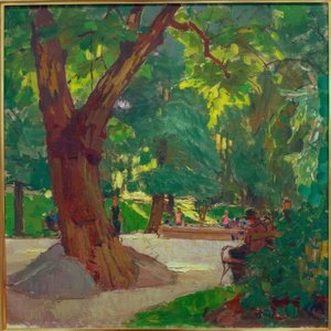 Parque de Heiligenstadt (Parque Beethoven) de Carl Moll