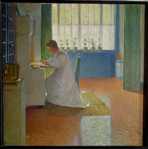 Mi salón (pintura sobre lienzo)