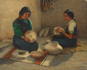 Pintores de cerámica Hopi