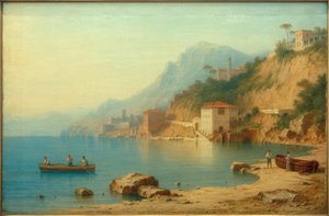 La bahía de Villafranca de Carl Morgenstern