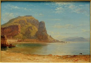 Terracina con la roca del pez de Carl Morgenstern