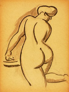 Desnudo femenino de Carl Newman