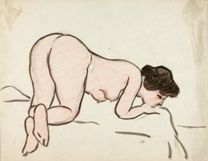 Desnudo femenino de Carl Newman