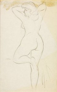 Desnudo femenino de Carl Newman