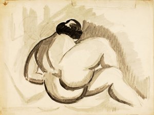Desnudo femenino de Carl Newman