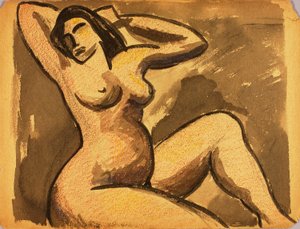 Desnudo femenino de Carl Newman