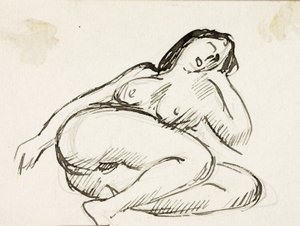Desnudo femenino de Carl Newman