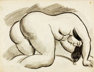 Desnudo femenino de Carl Newman