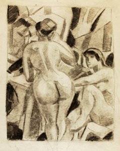 Grupo de desnudos femeninos de Carl Newman