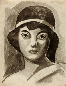 Cabeza de mujer de Carl Newman