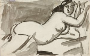 Desnudo femenino reclinado