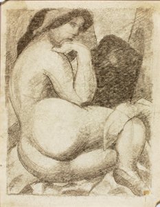 Desnudo femenino reclinado de Carl Newman