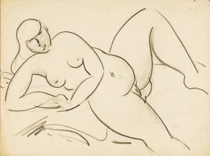 Desnudo femenino reclinado