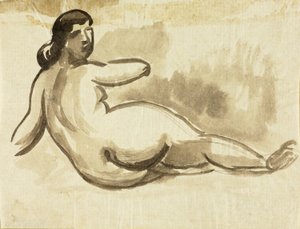Desnudo femenino reclinado