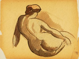 Desnudo reclinado de Carl Newman