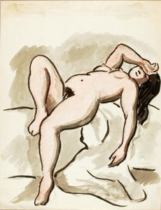Desnudo reclinado