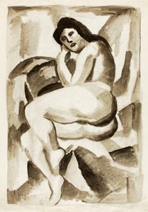 Desnudo reclinado de Carl Newman