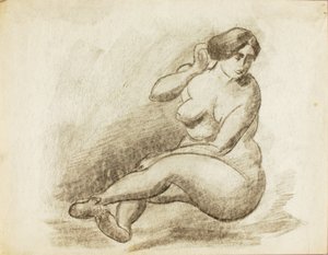 Desnudos femeninos sentados de Carl Newman
