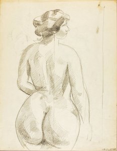 Desnudo femenino de pie