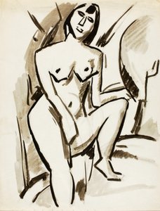 Desnudo femenino de pie