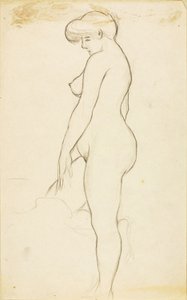 Desnudo femenino de pie