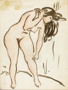 Desnudo de pie