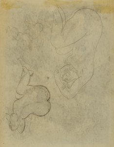 Dos estudios de figuras femeninas de Carl Newman