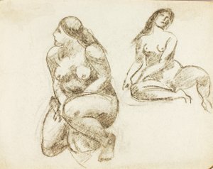 Dos desnudos femeninos