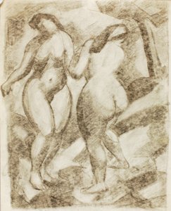 Dos desnudos femeninos