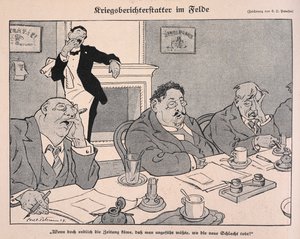 Corresponsales de guerra en el campo: Corresponsales de guerra en el campo
