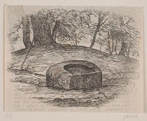 La piedra de Christian IV en Frederiksborg de Carl Peter Theodor Rothweiler