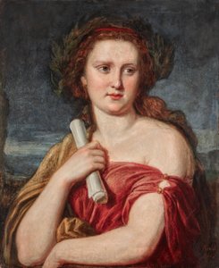 Retrato de una joven (¿Anna von Lieben?) de Carl Rahl
