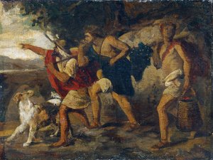 Los exploradores con la uva