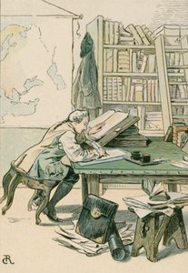 Federico el Grande (1712-1786) como Príncipe Heredero en Kustrin de Carl Rohling