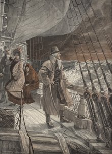 En la cubierta de un barco de Carl Rohling